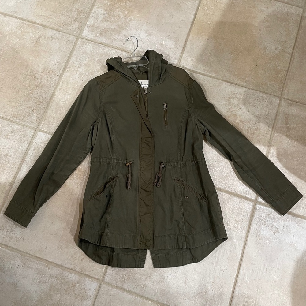 American Rag olive green utility jacket